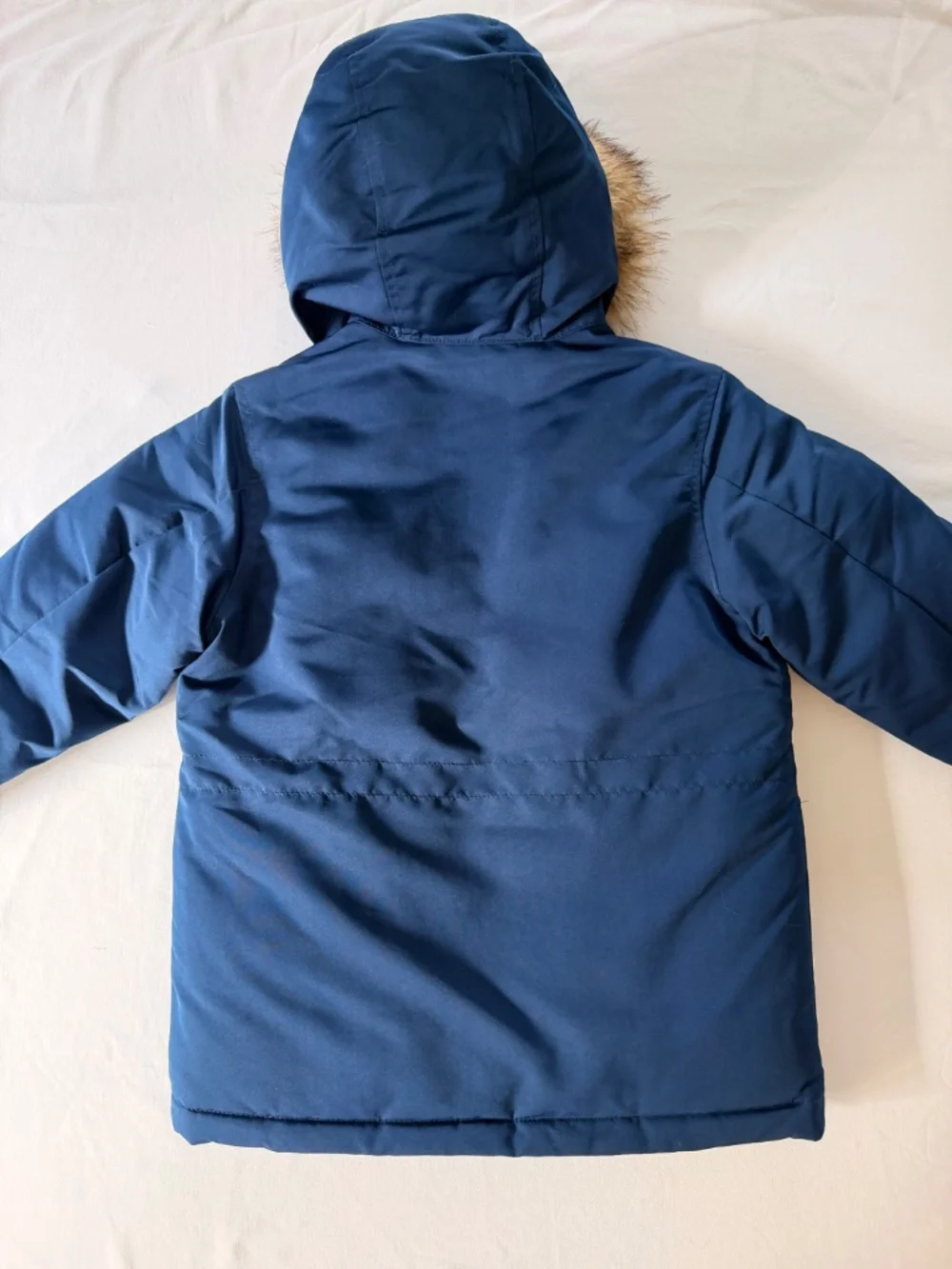 Gap Kids ColdControl Max PrimaLoft Parka, navy blue, kids size Medium (10)